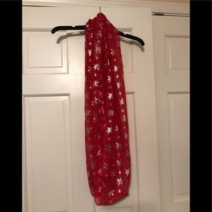Christmas infinity scarf